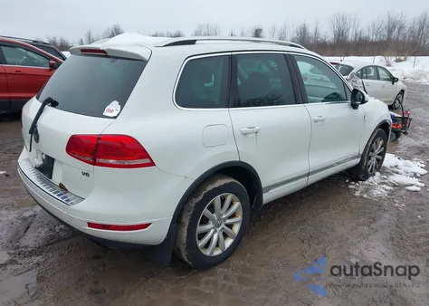 2012 Volkswagen Touareg Vr6 Sport z USA, uszkodzony, nr VIN WVGEF9BP1CD006725